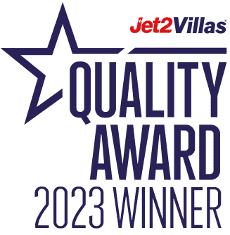 Jet2 Villas Quality Award 2023 Winner
